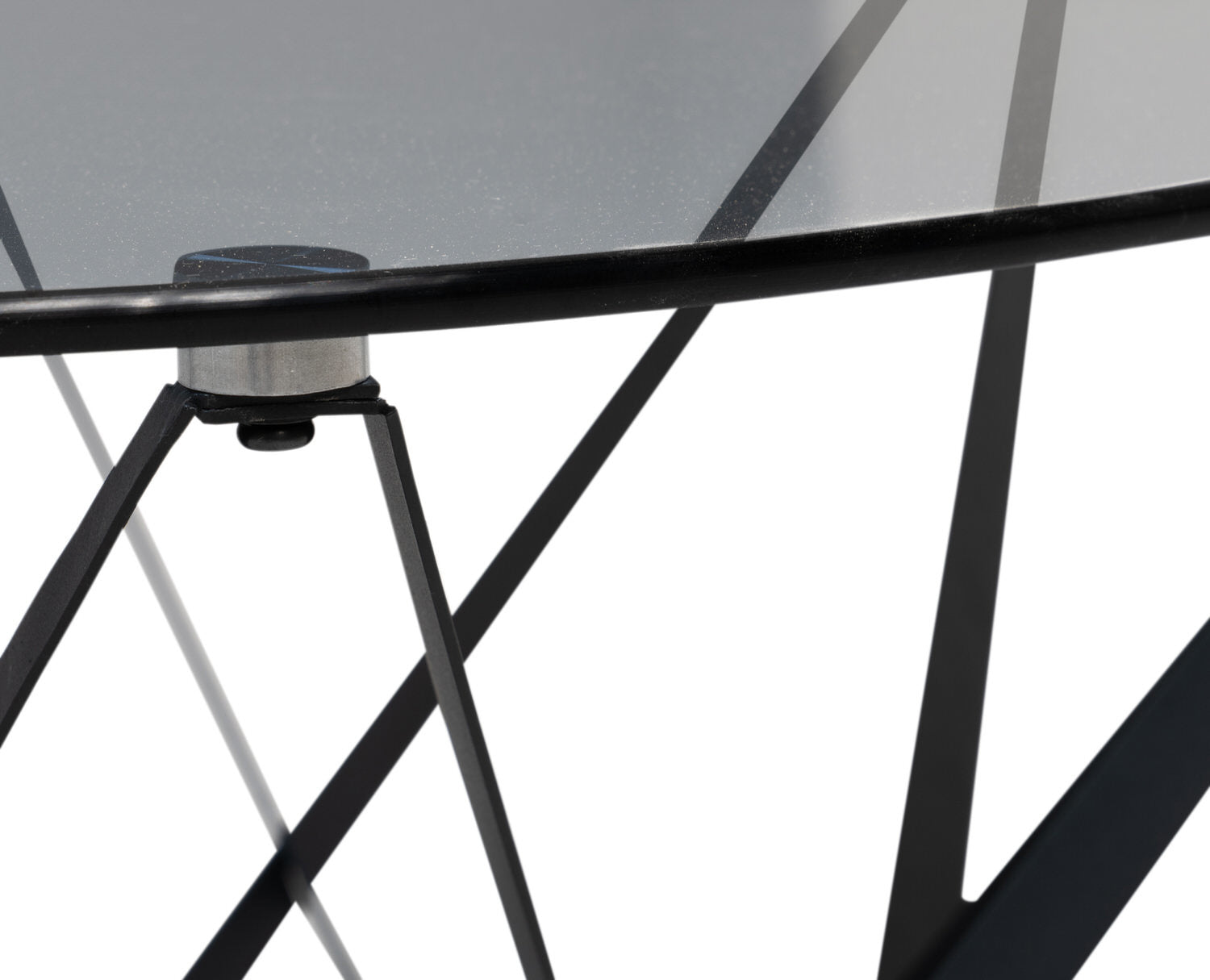 M2 Kollektion Mia Salontafel Tweedekans Glas Ø80 cm