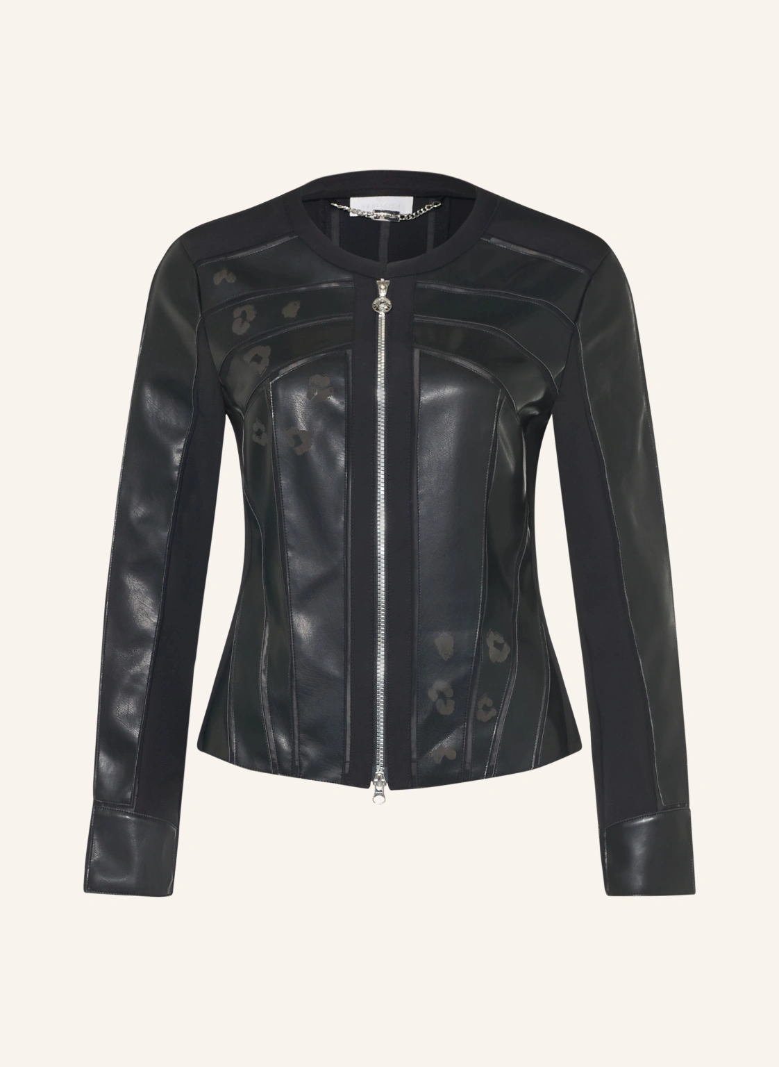 SPORTALM Jacke in Lederoptik