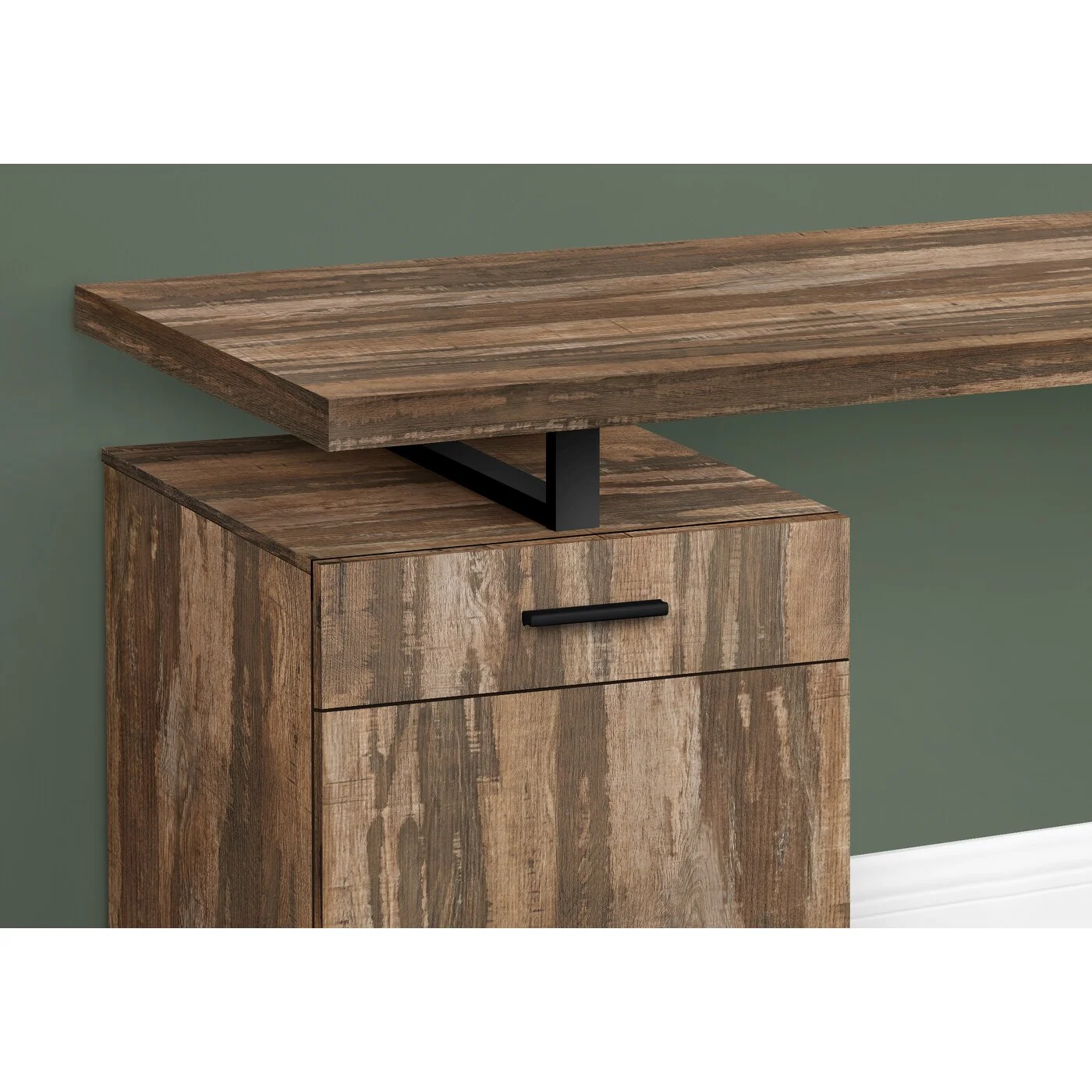 Computer Desk, Home Office, Laptop, Left, Right Set-up