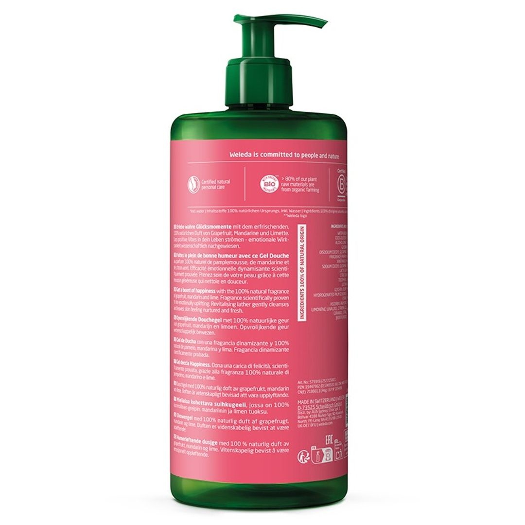 Weleda Happiness - Grapefruit Shower Gel