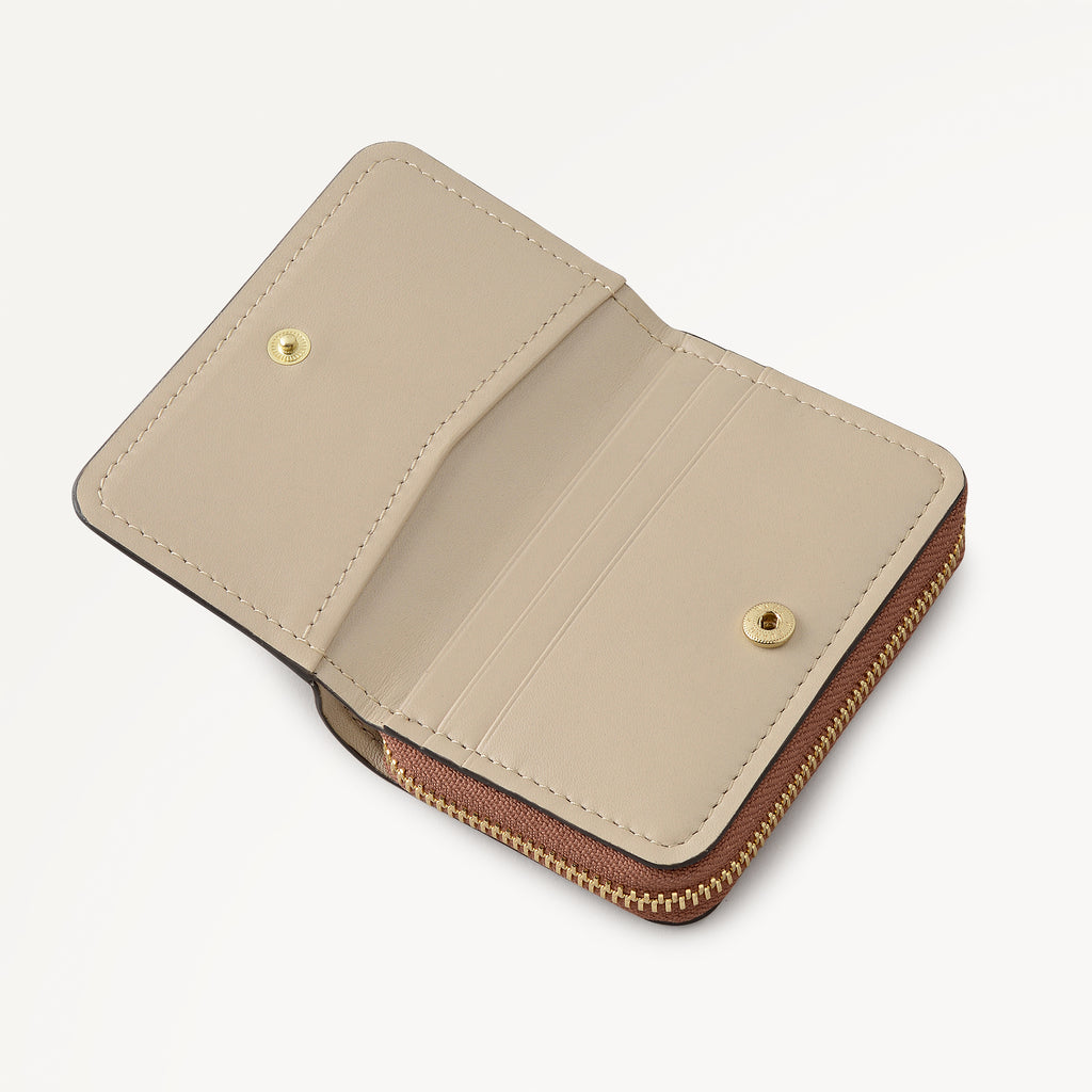 Fountain Park - Small Zip Around Purse