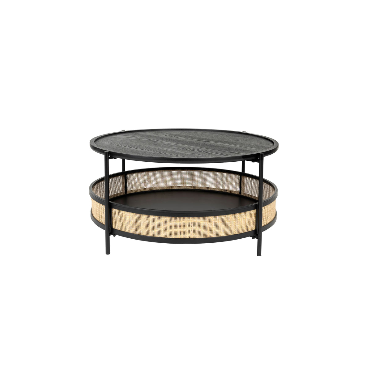 Housecraft Living Makoto Salontafel Rond 80 cm Zwart