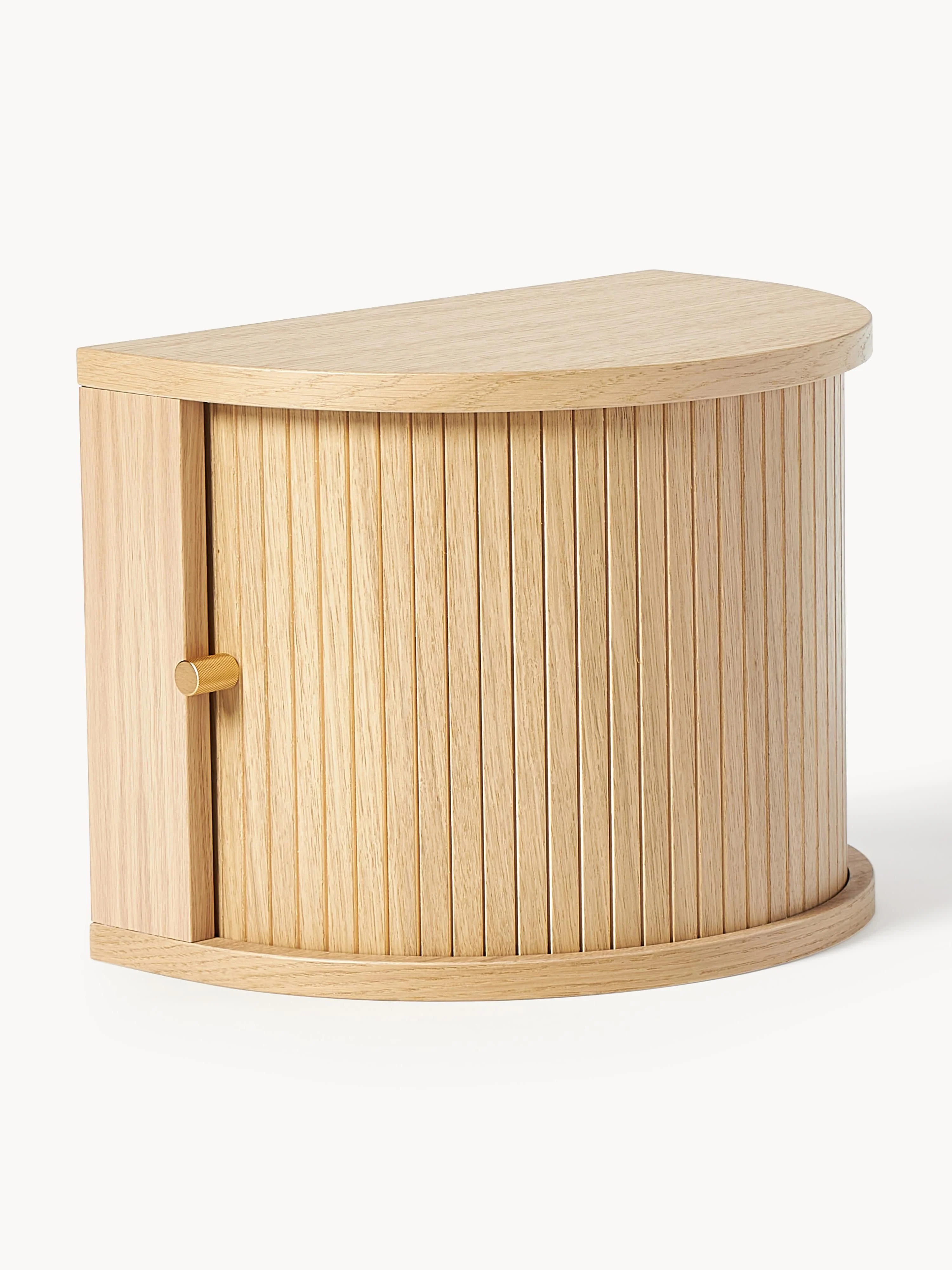 Wandnachttisch Calary mit geriffelter Front
