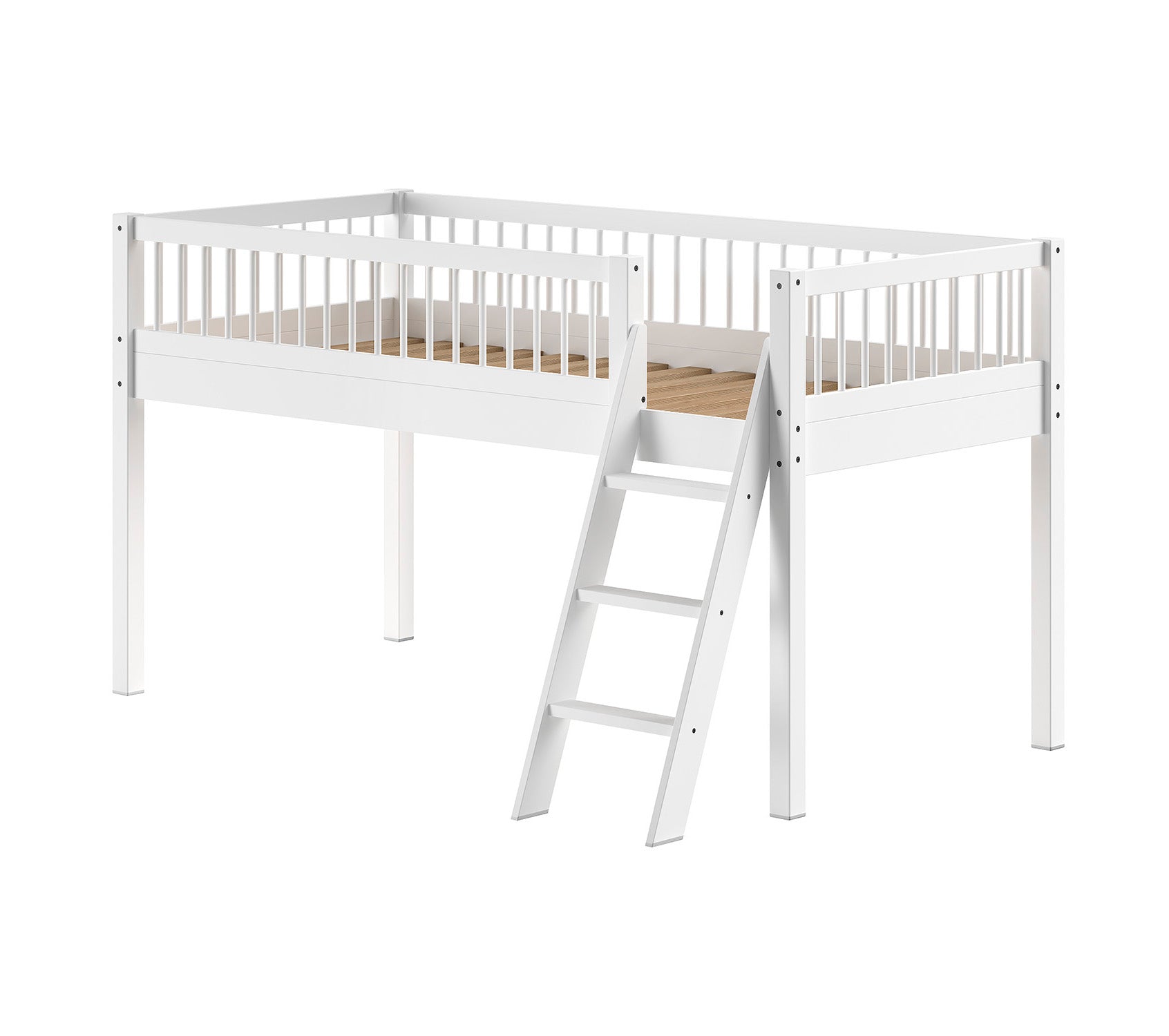 Vipack Forrest Halfhoogslaper 90 x 200 cm - Wit