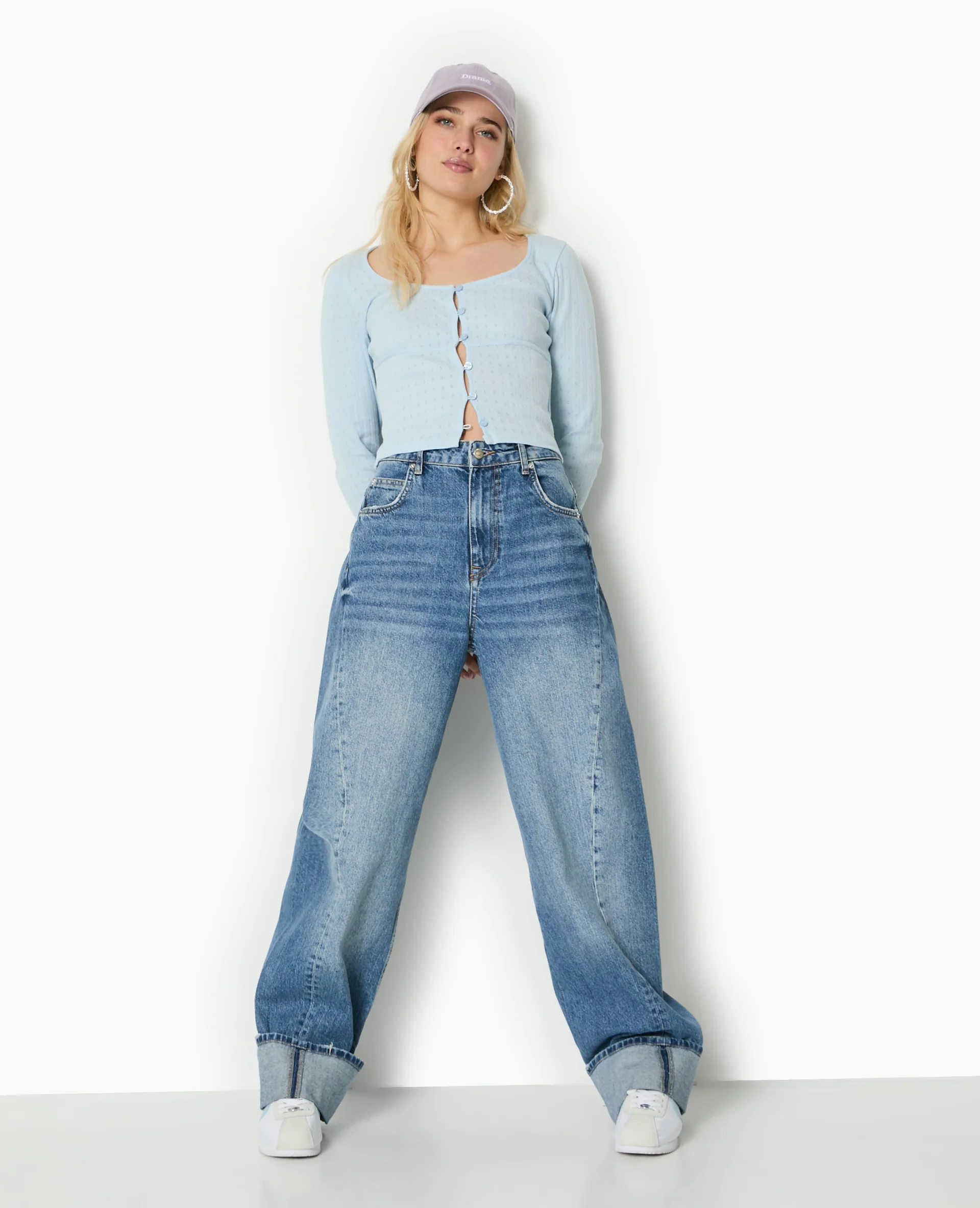 Top cardigan en maille fantaisie