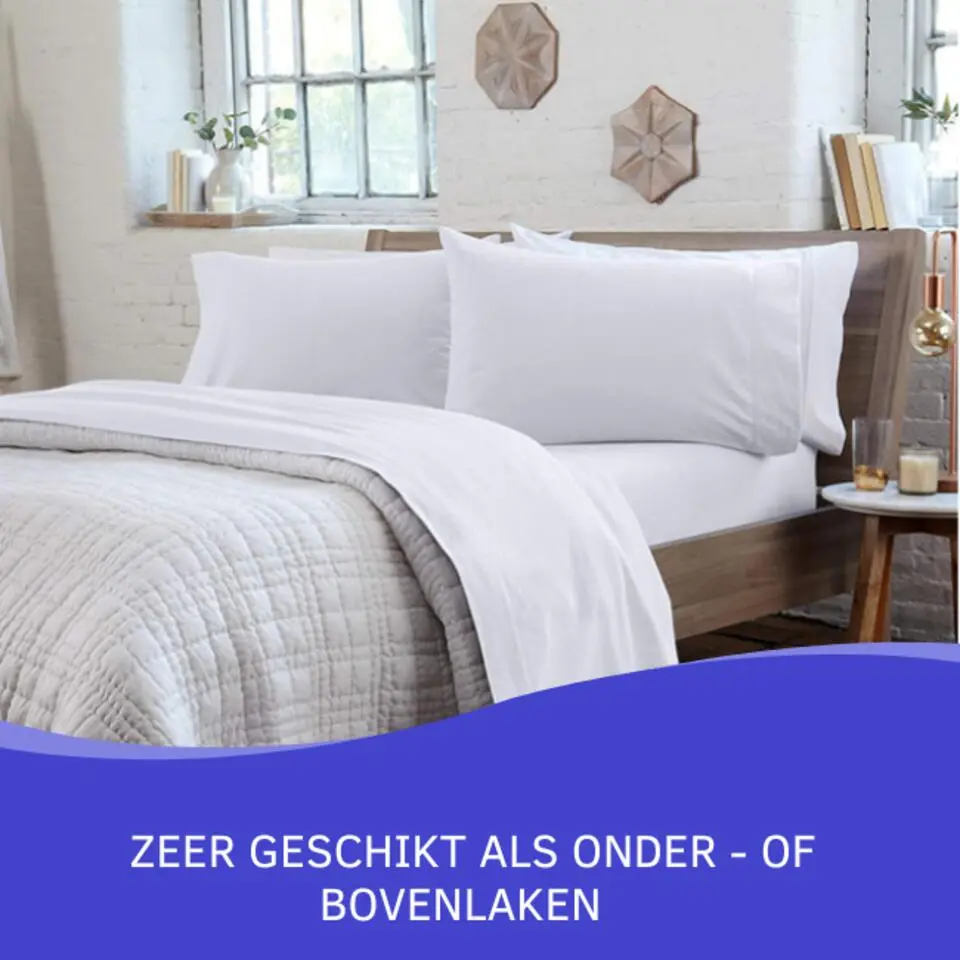 Zavelo Flanel Laken Roze-2-persoons (200x260 cm)