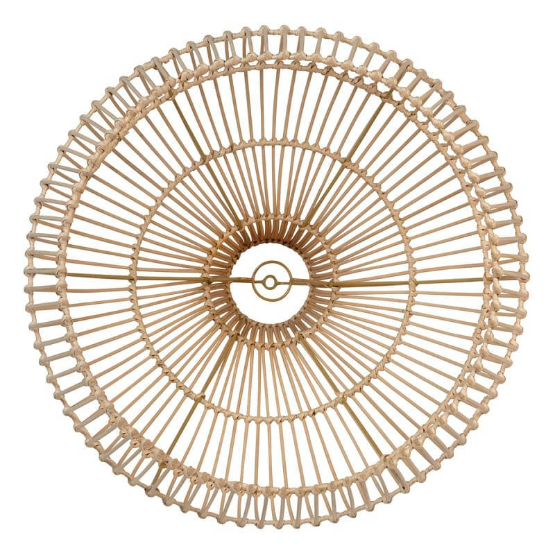 - Abat jour en rotin