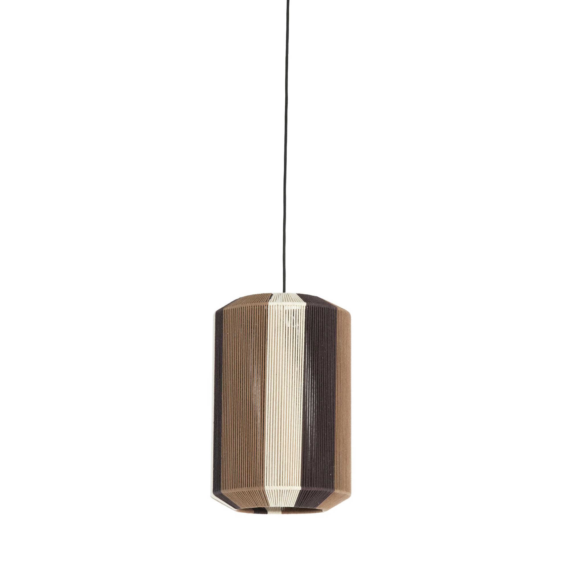 Light & Living hanglamp Kozana - bruin - Ø30cm