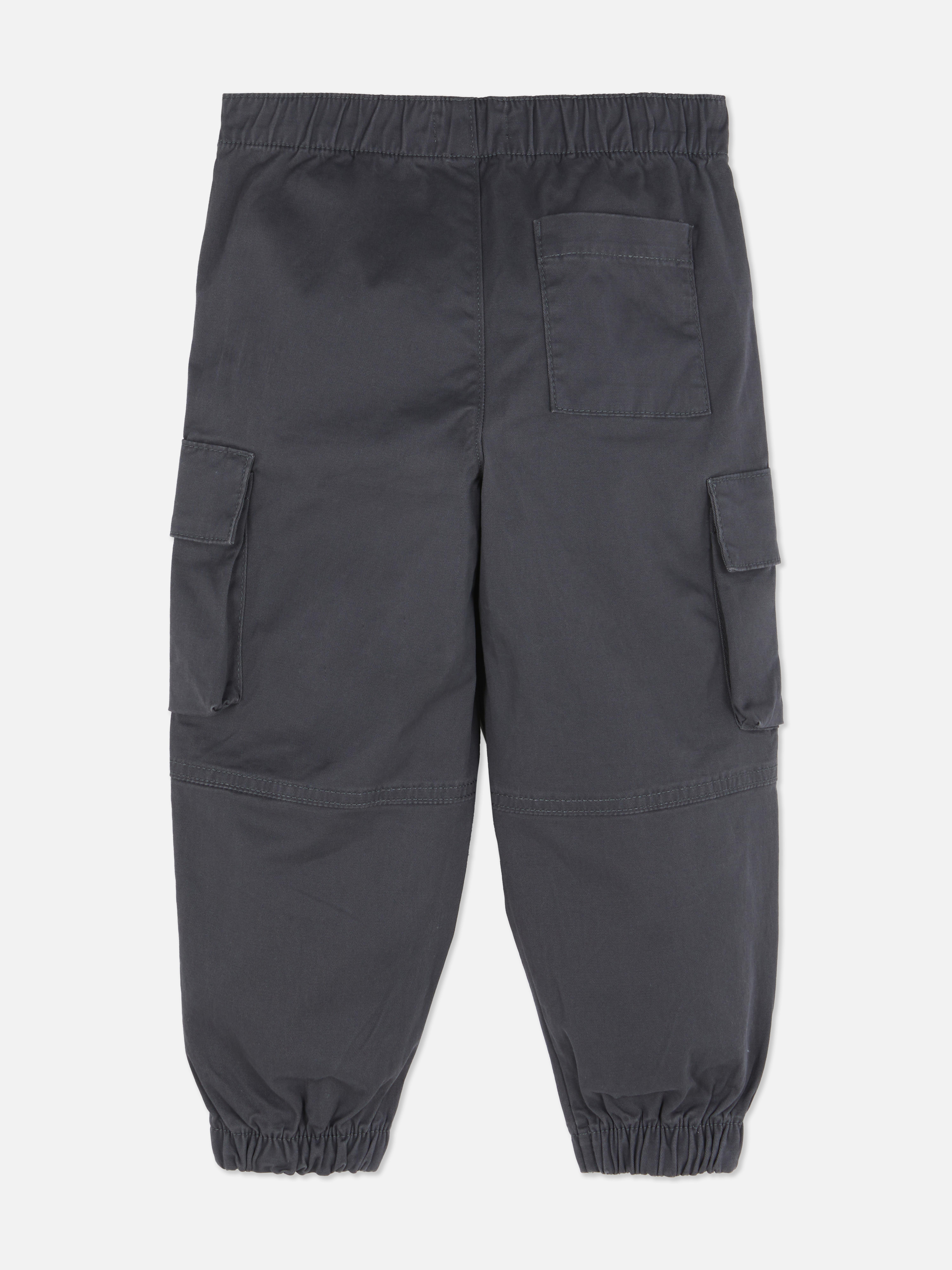 1.5-8yrs | Toggle Cuffed Cargo Pants