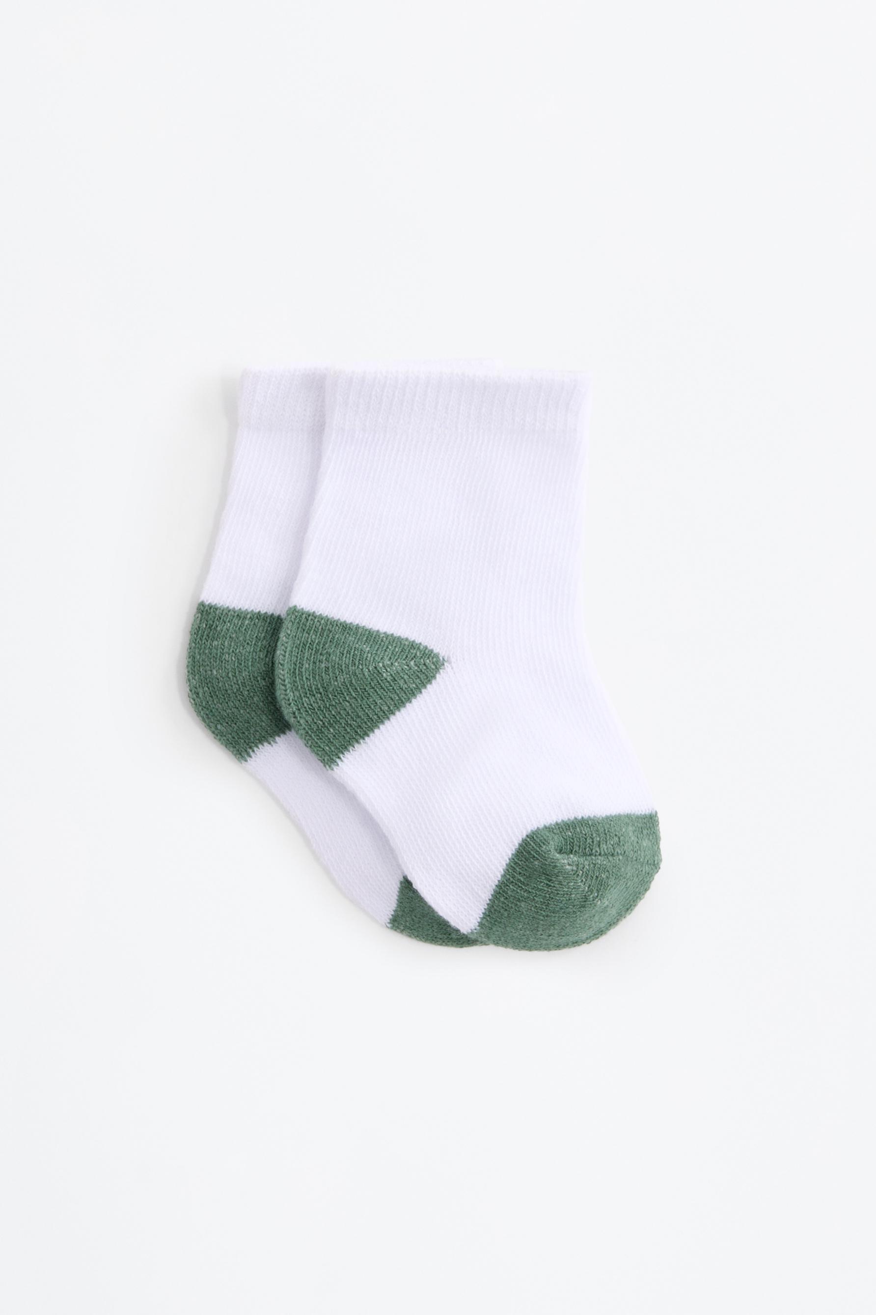 Calcetines largos color block (Pack 7)