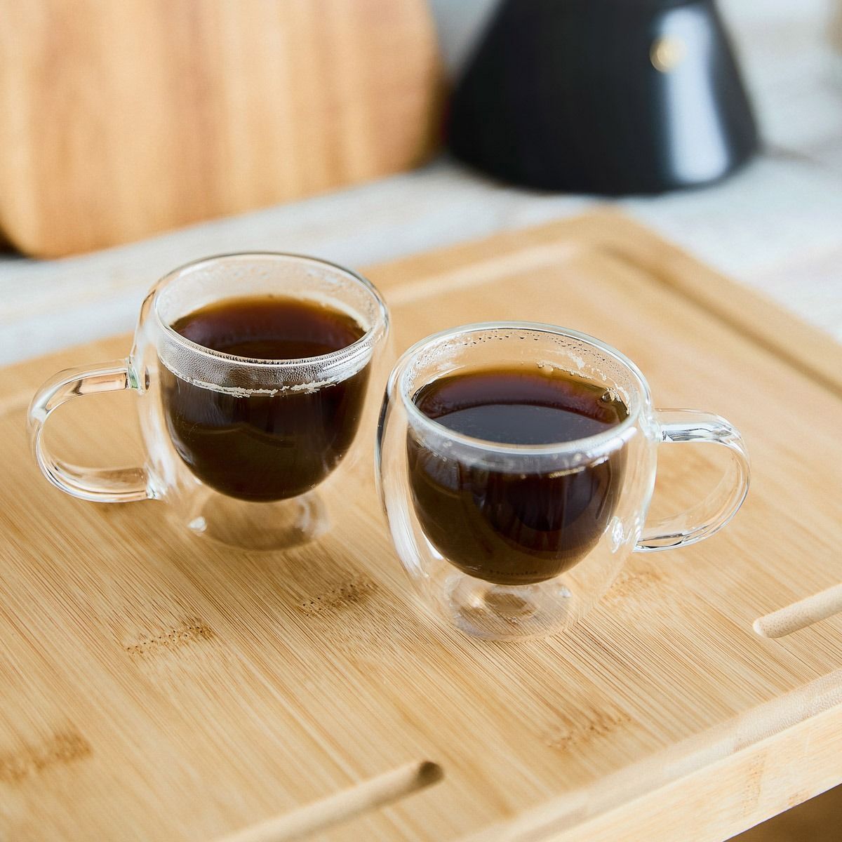 Szklanka CEMBRA z podwójną ścianką, 2 szt. 0,08 l