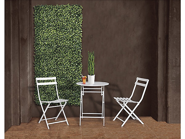 Panneau Décoratif - Lauro - Synthétique - Végétal - 1x1m