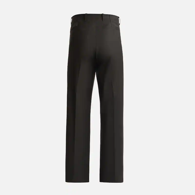 Wool blend trousers