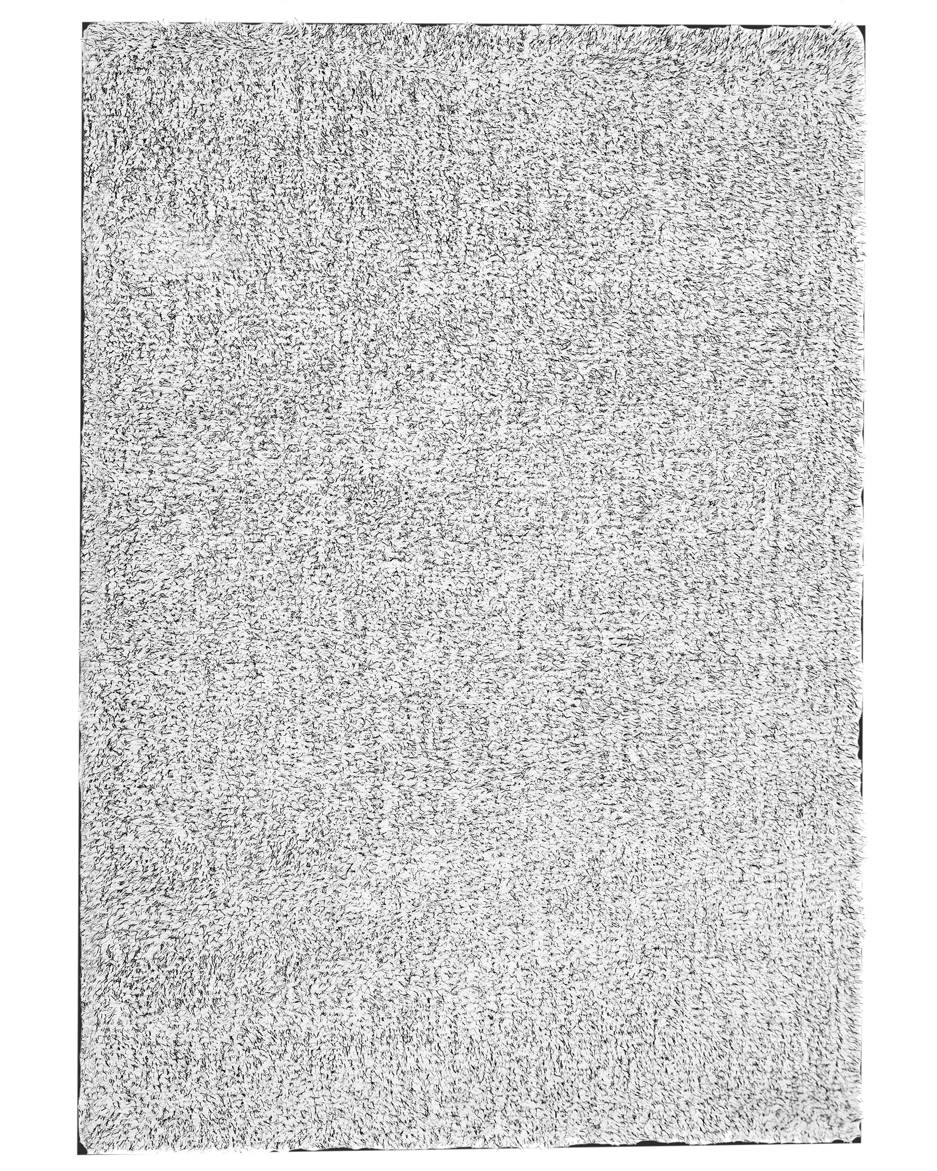Shaggy Rug DEMRE Grey 140 x 200 cm