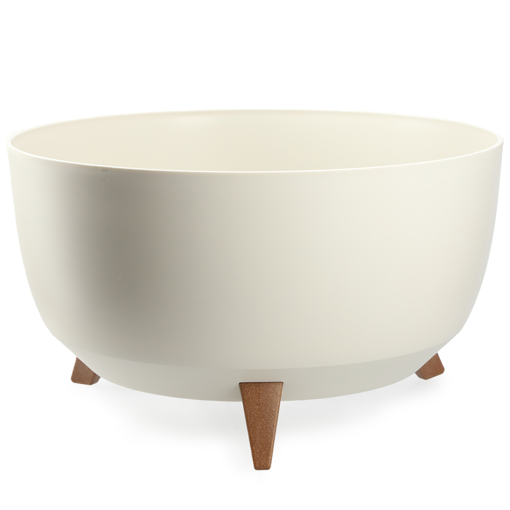 Kadax Doniczka Donica 47cm Wkład Osłonka Kremowa