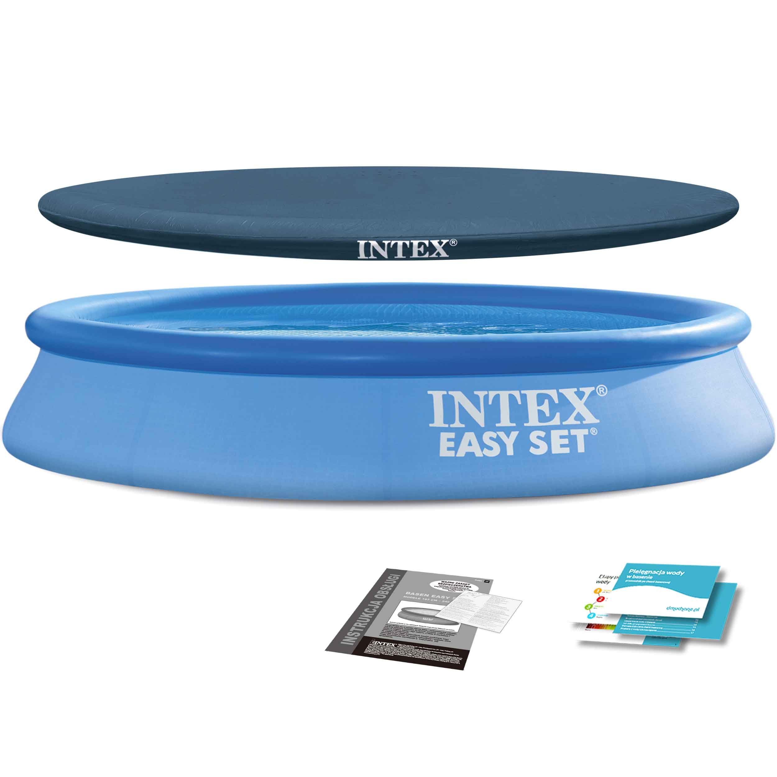 Basen ogrodowy rozporowy 305x61cm Intex zestaw 6w1