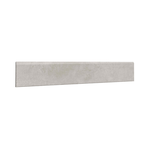 5 Plinthes carrelage District gris clair l.8 x L.60 cm