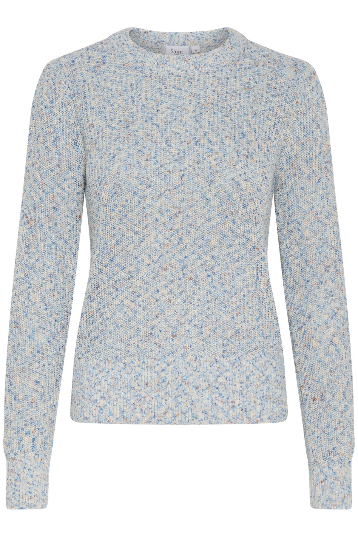 Saint Tropez IrenSZ Crew Neck Slim Fit Pullover