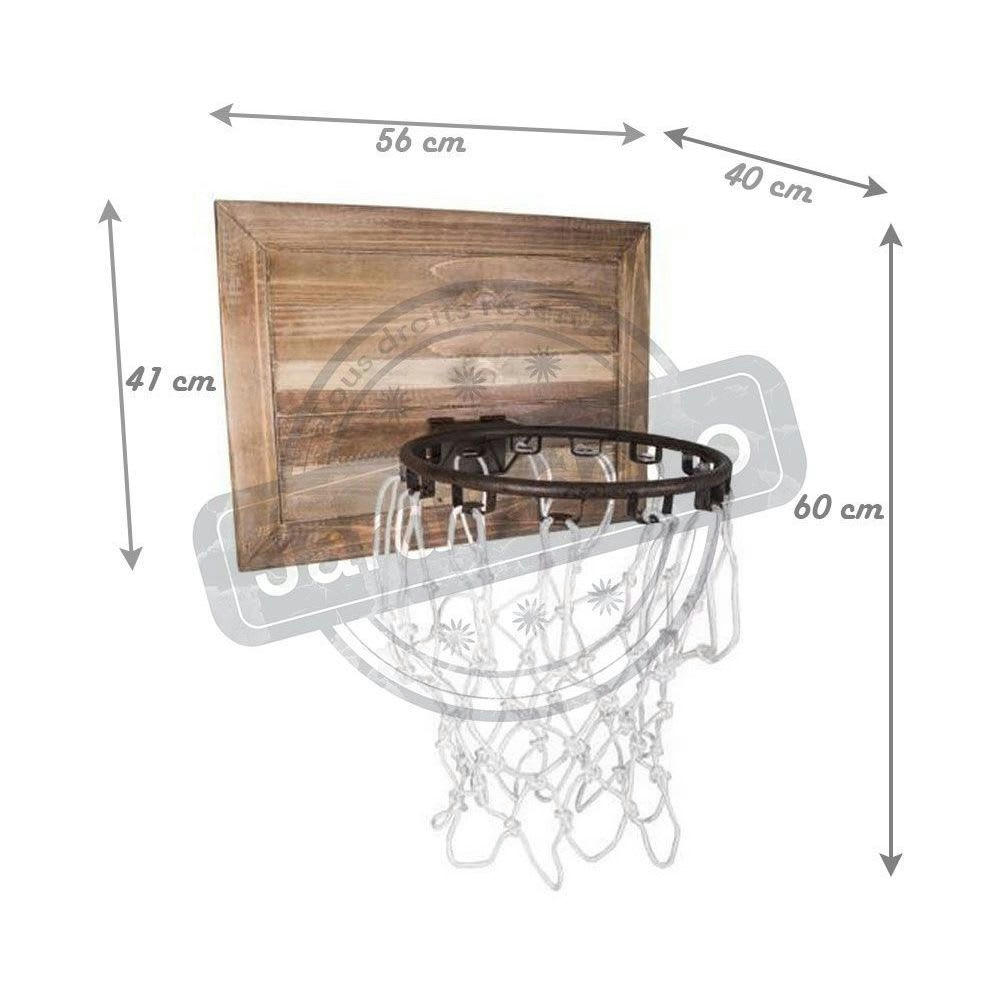 - Panier de basket décoratif loft