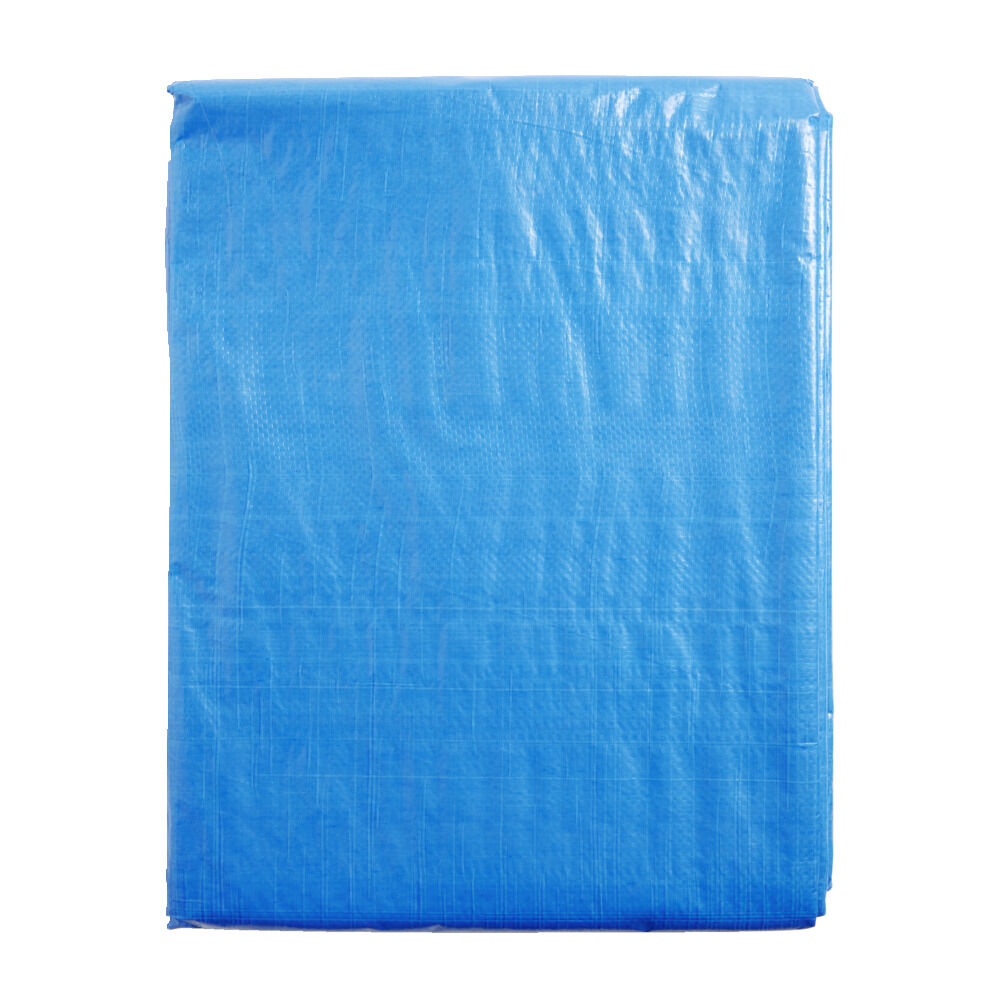 Bâche 4x5m - 100g/m&sup2; - PVC bleu