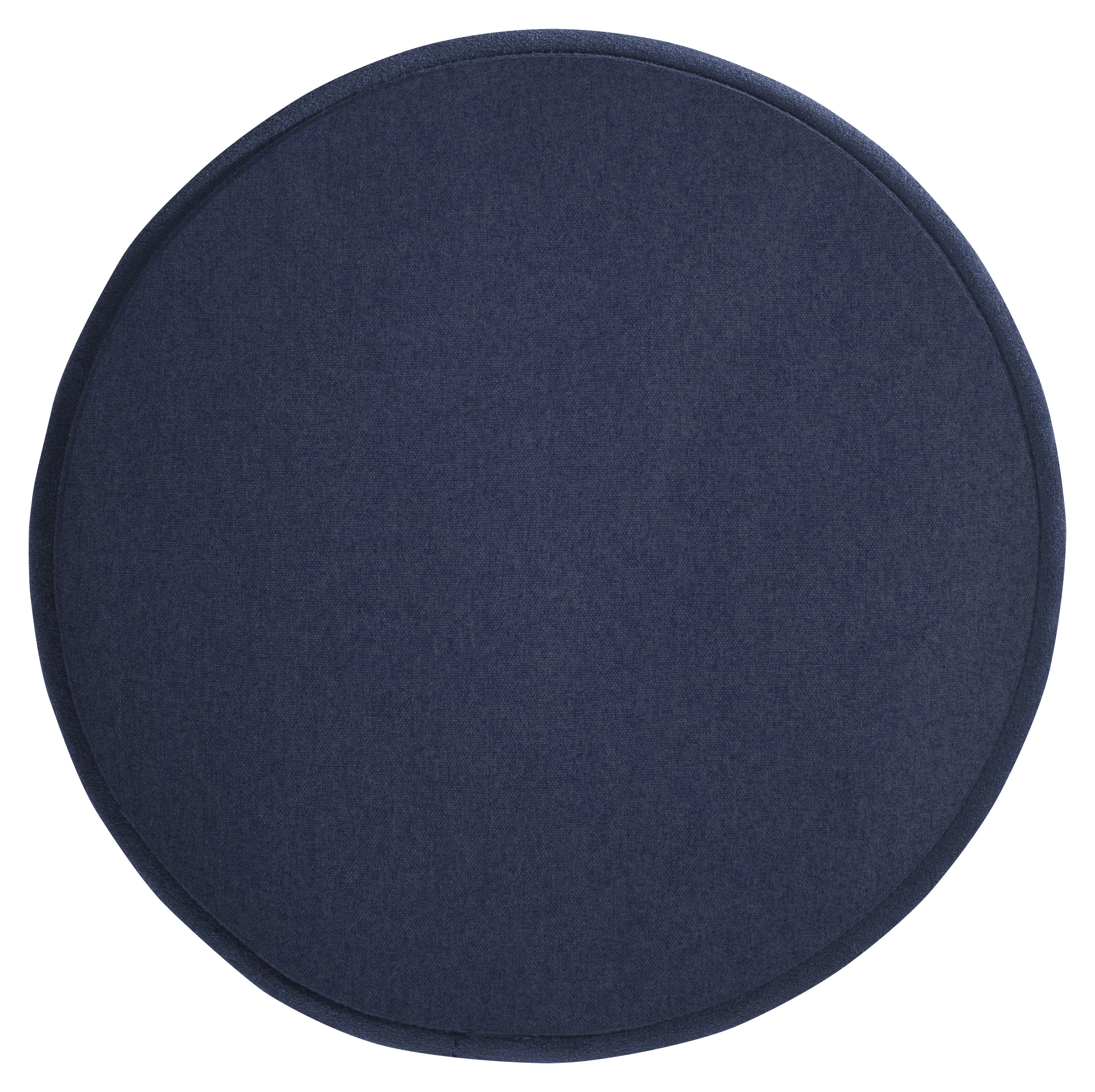 FELT - Galettes de chaise bleu foncé imitation feutre - Lot de 4 -  Ø 35cm