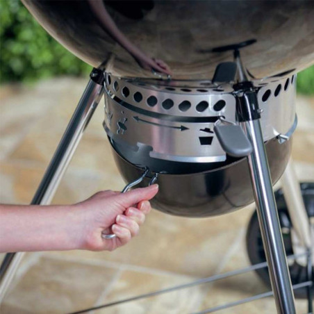 Pack barbecue charbon Master Touch GBS E-5750 Noir   Housse - Weber