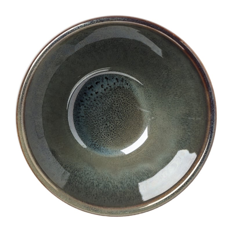 Schaal facet - groen - &Oslash;9x5.7 cm