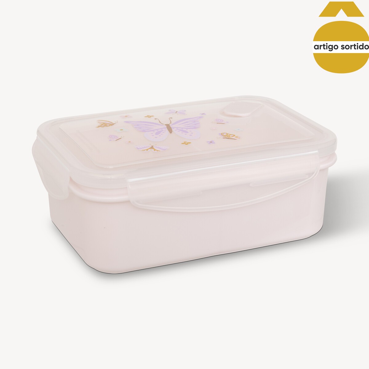 Lancheira com 2 divisórias 830ml