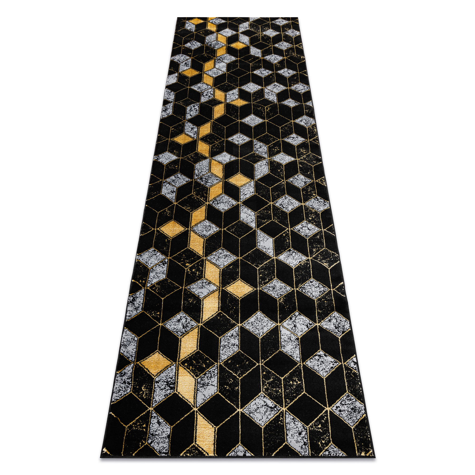 Dywan, Chodnik GLOSS nowoczesny 400B 86 stylowy, glamour, art 70x200 cm