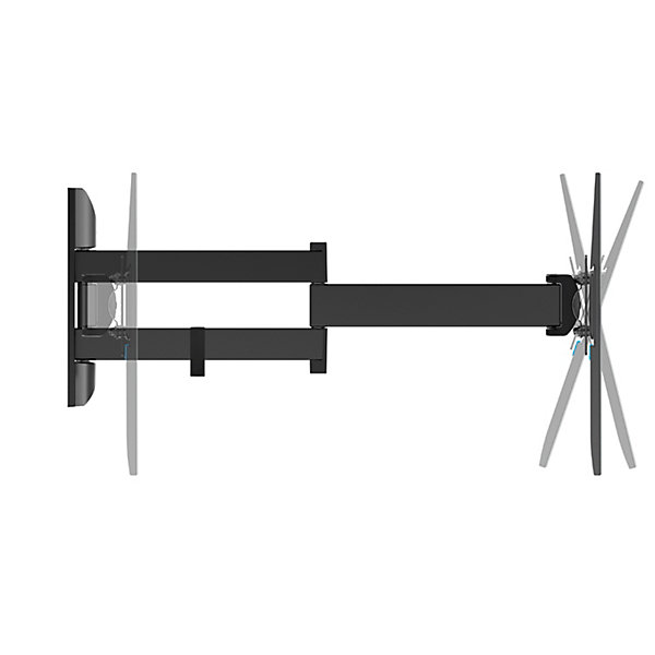 Meliconi - Support mural Tv Inclinable et Orientable  /- 90 SP 600SDR PLUS FB - TV 50