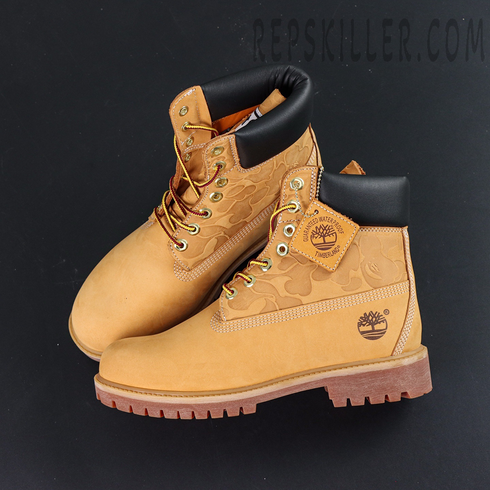 A Bathing Ape x Undefeated x Timberland 6 Inch ‘Wheat’