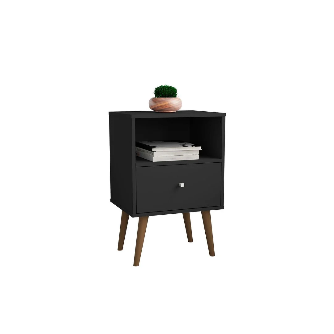 Liberty 1.0 Mid Century Modern 1 Drawer Nightstand