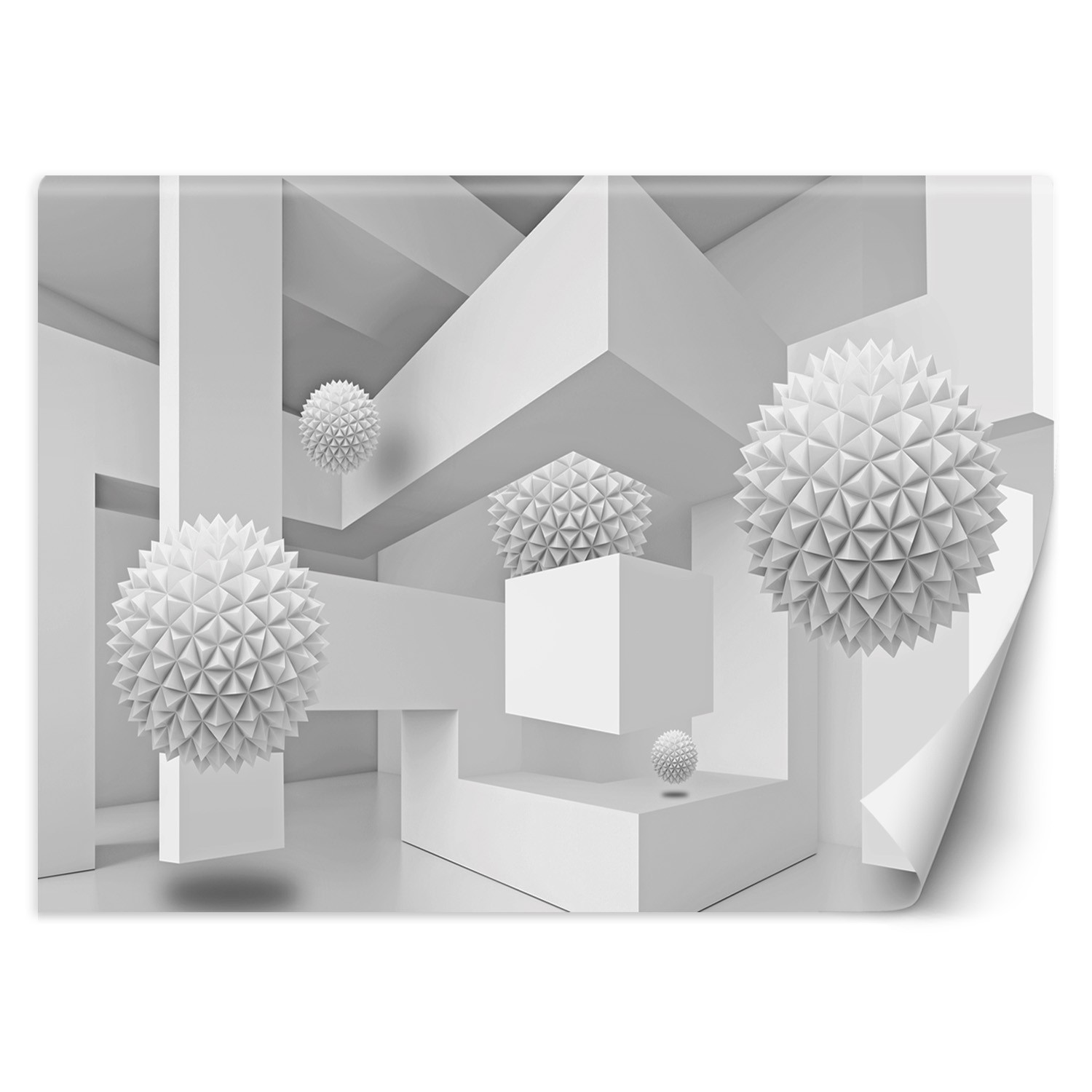 Feeby Fototapeta, Geometryczna abstrakcja 3D 150x105