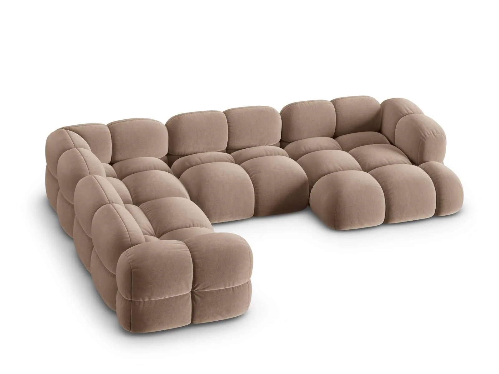 Hoekbank Loretto links velvet