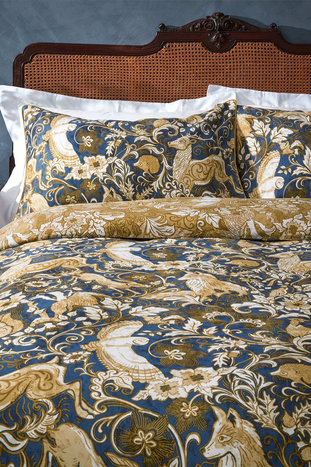 Paoletti Harewood British Animal 100% Cotton Duvet Cover Set