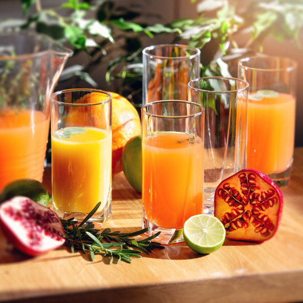 KADAX Szklanki do napojów 360 ml, 6 szt.