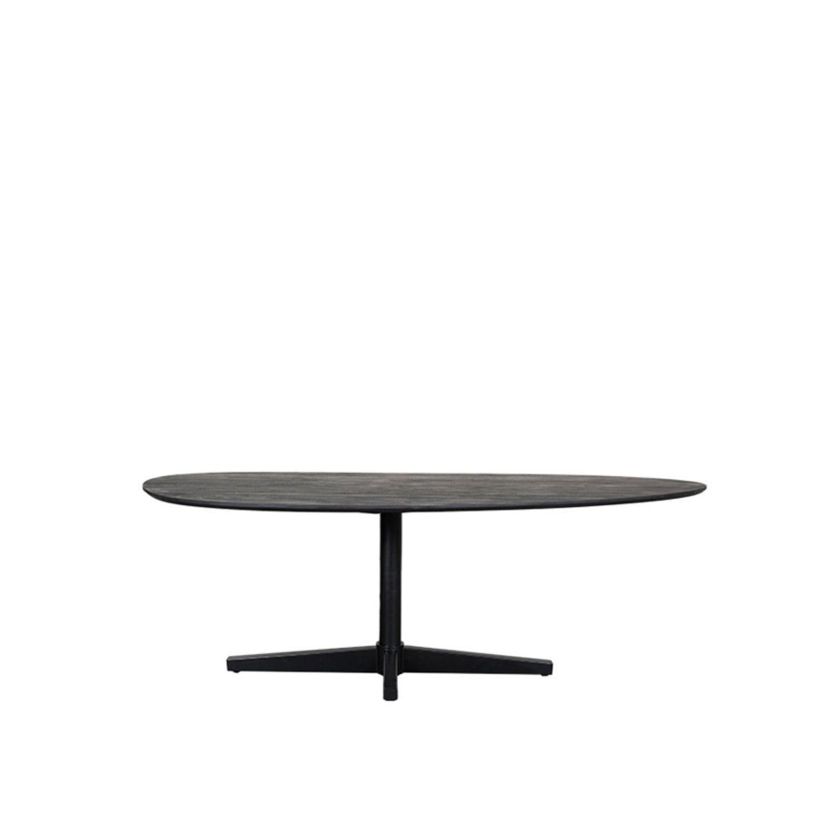 LABEL51 Eettafel Rosie - Zwart Mangohout - 180x100x76cm