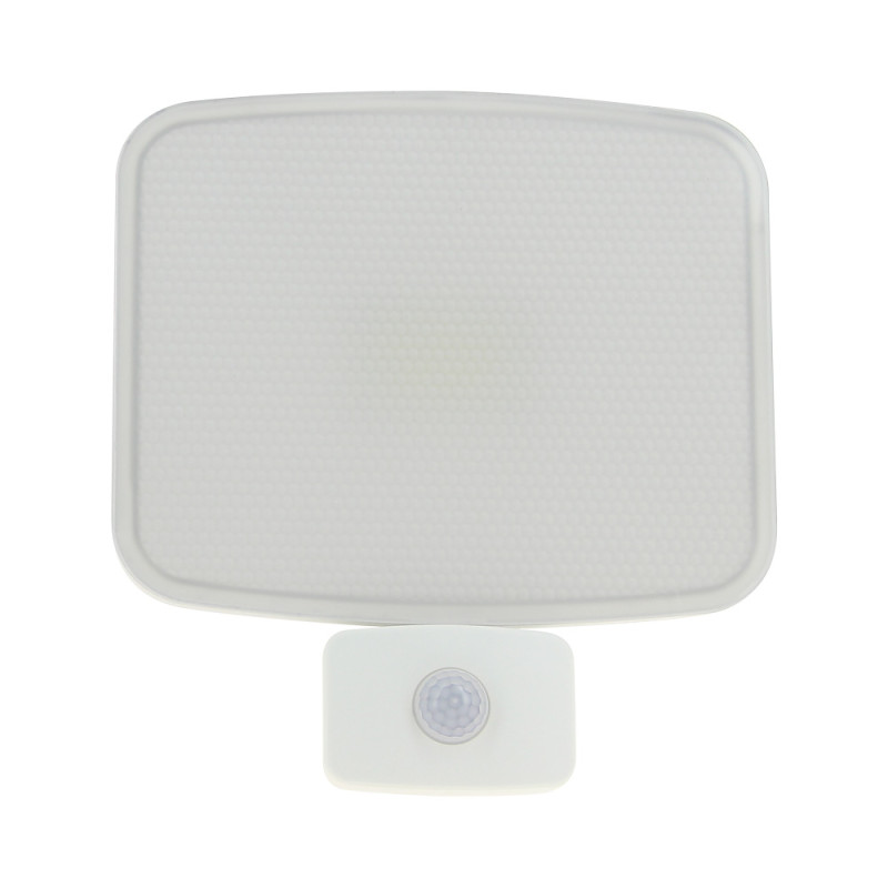 Projecteur extérieur LED avec détecteur de mouvement blanc 50 W XANLITE