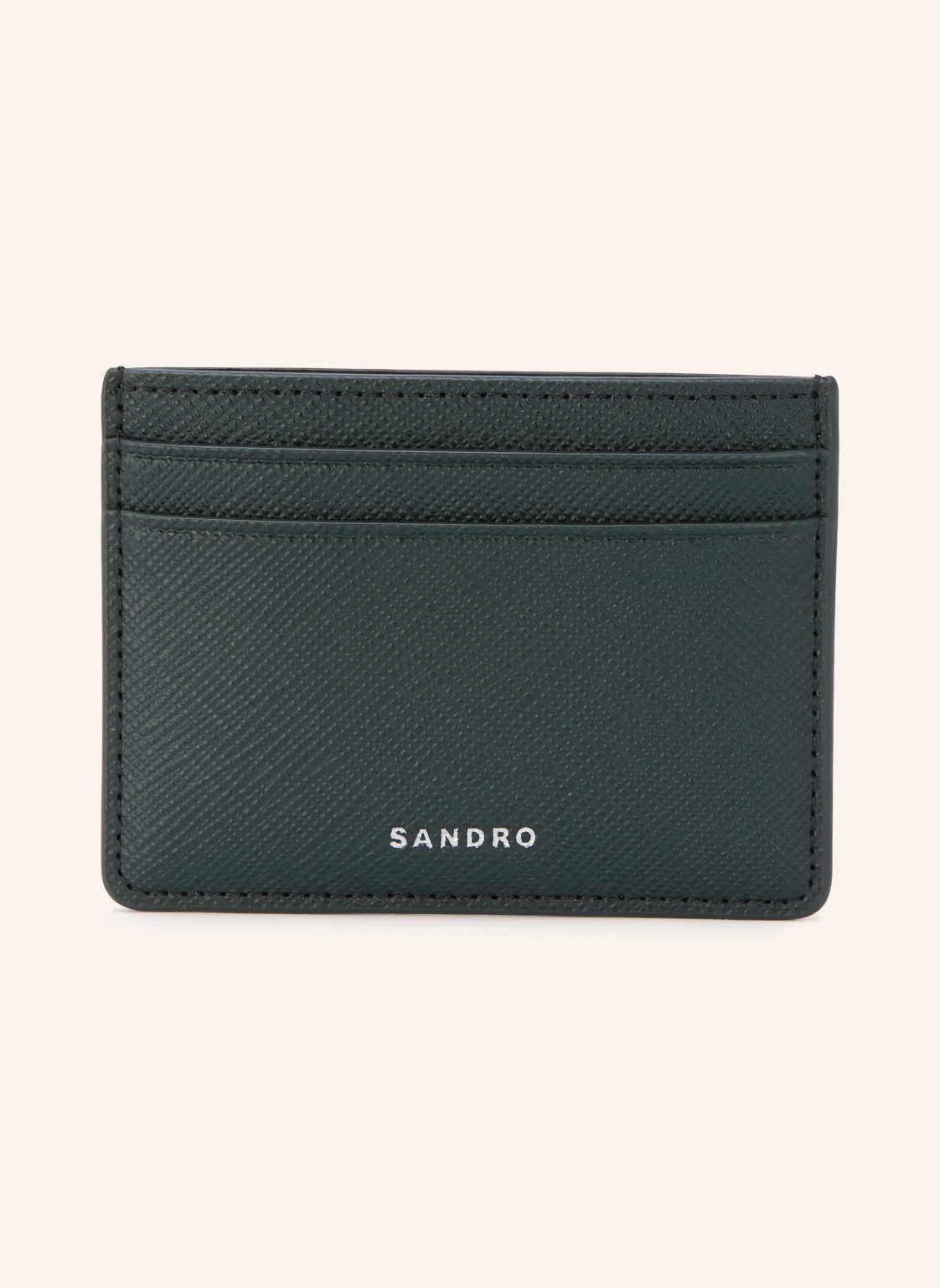SANDRO Saffiano-Kartenetui