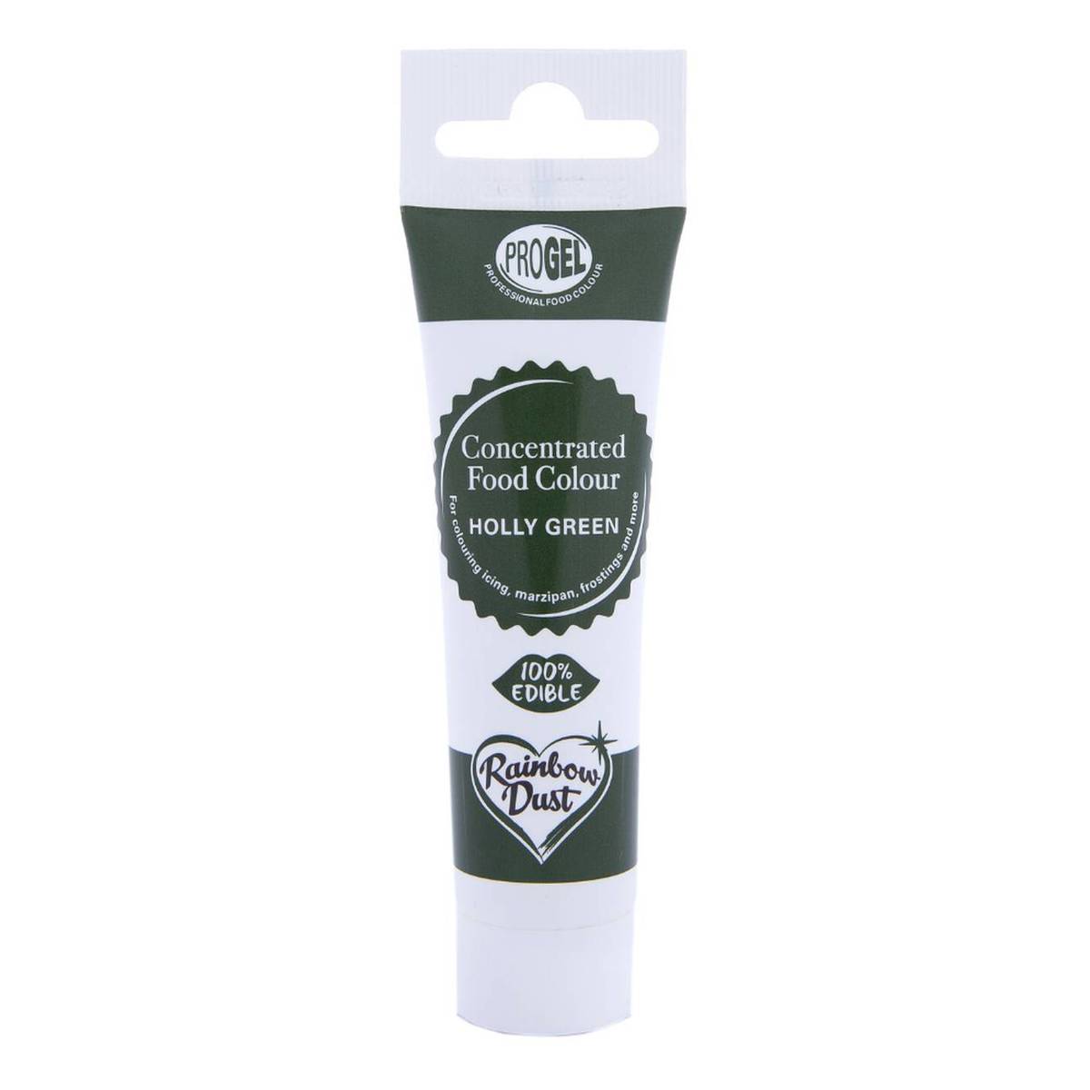 Rainbow Dust Holly Green ProGel Food Colouring 25g