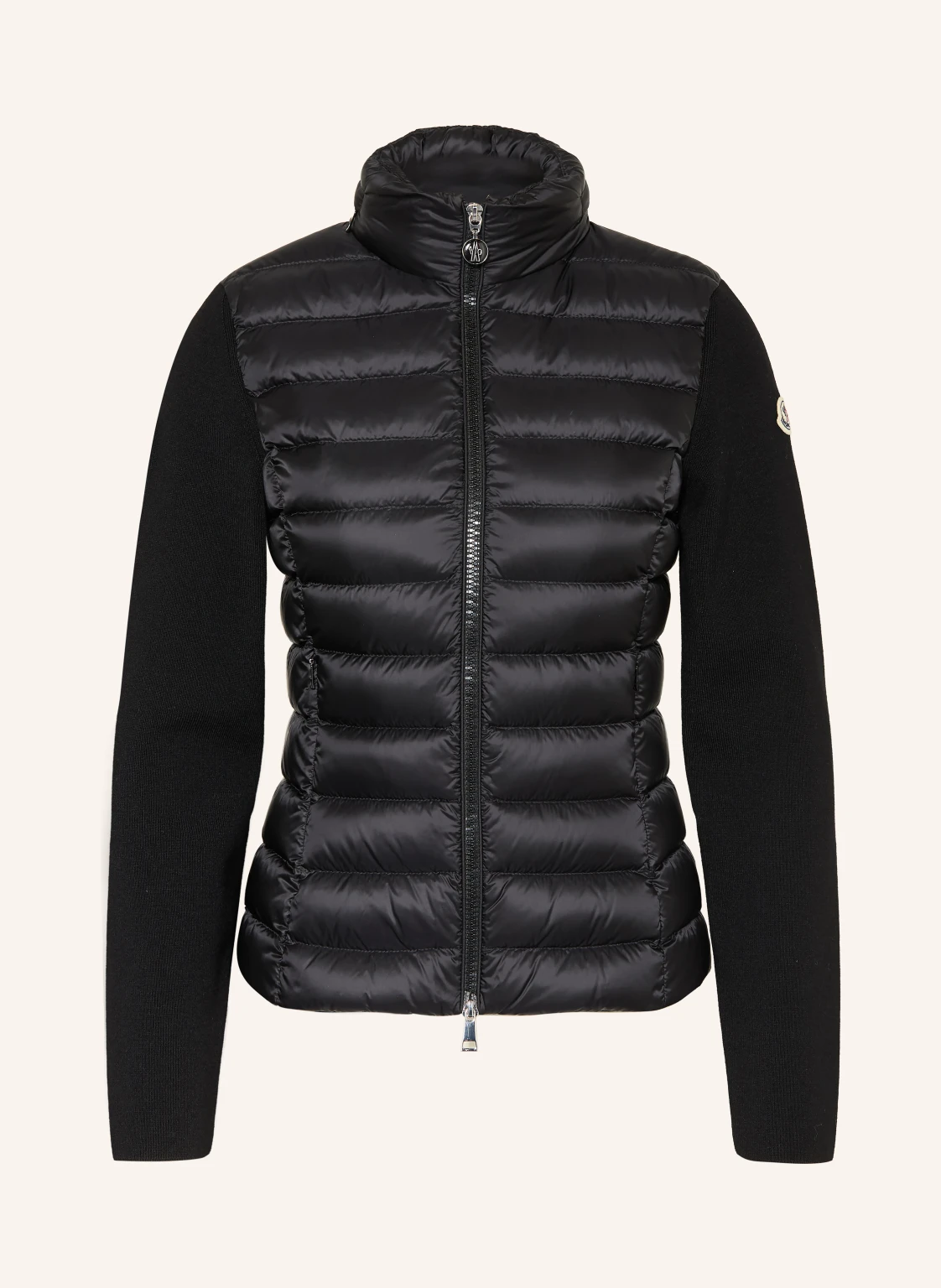 MONCLER Daunenjacke im Materialmix