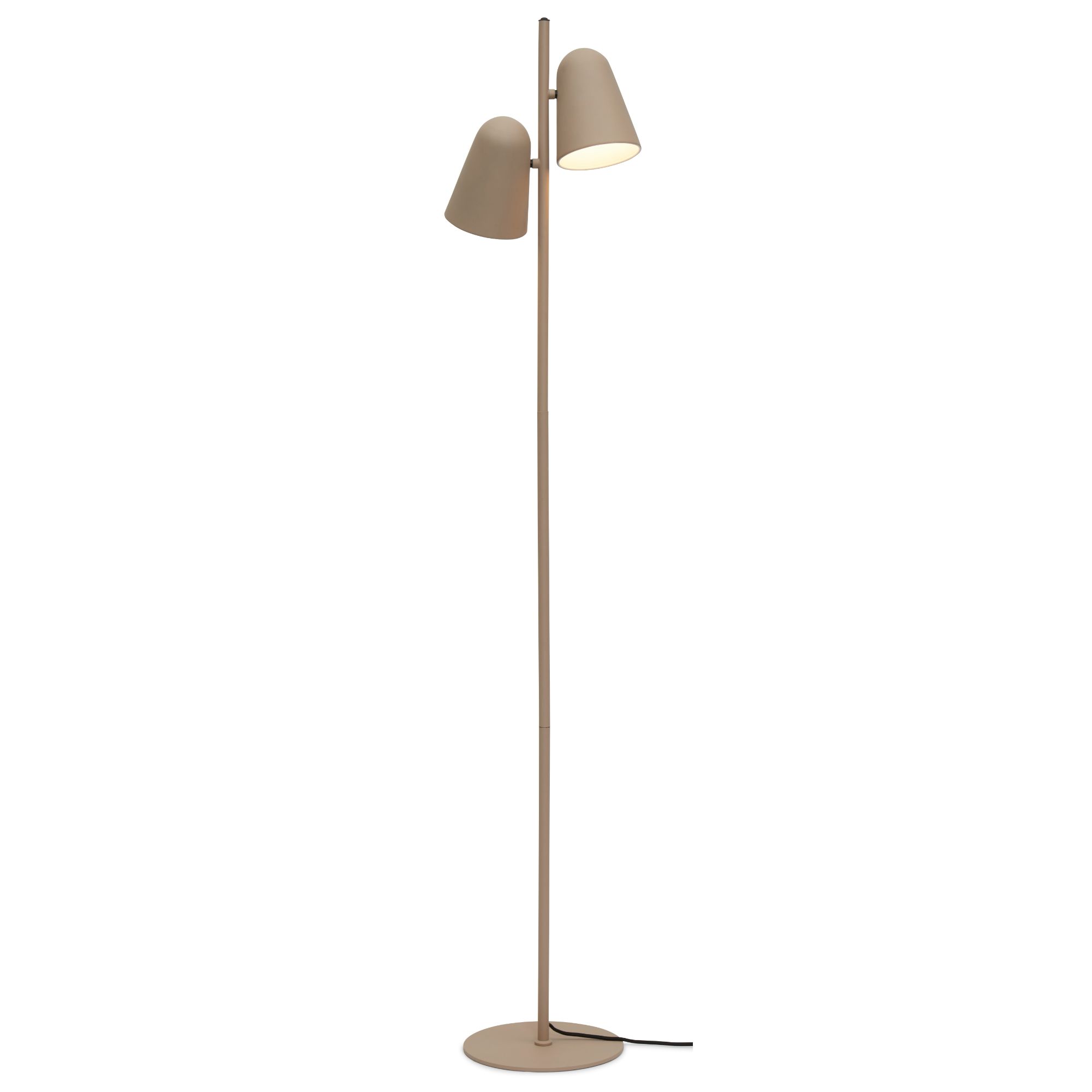 it's about RoMi vloerlamp Salamanca - bruin - 28x28x145cm