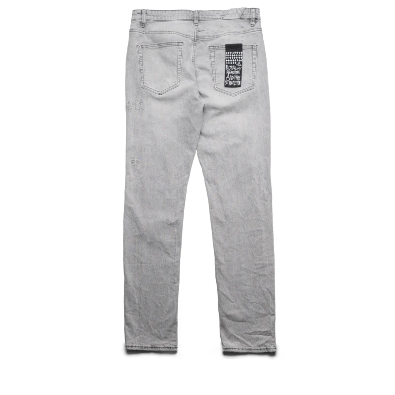 Ksubi Chitch Jupiter Skrawl Denim Pant - Grey