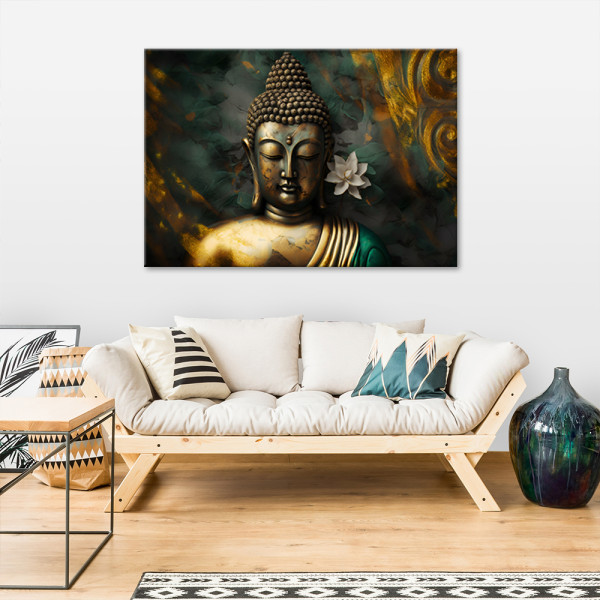 Feeby Obraz na płótnie, Budda Abstrakcja Zen 60x40