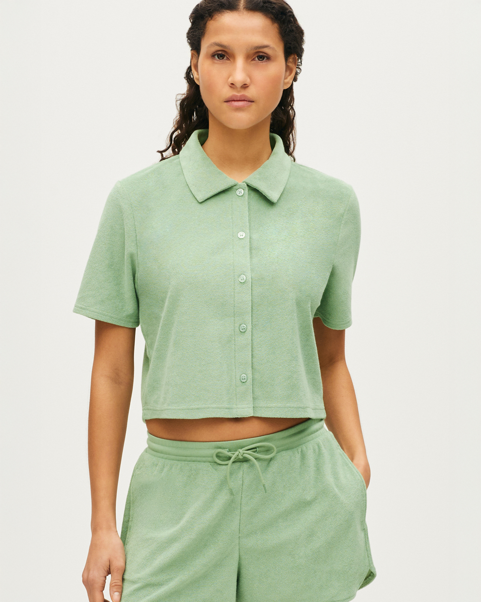 Chemise courte TERRY TOWEL