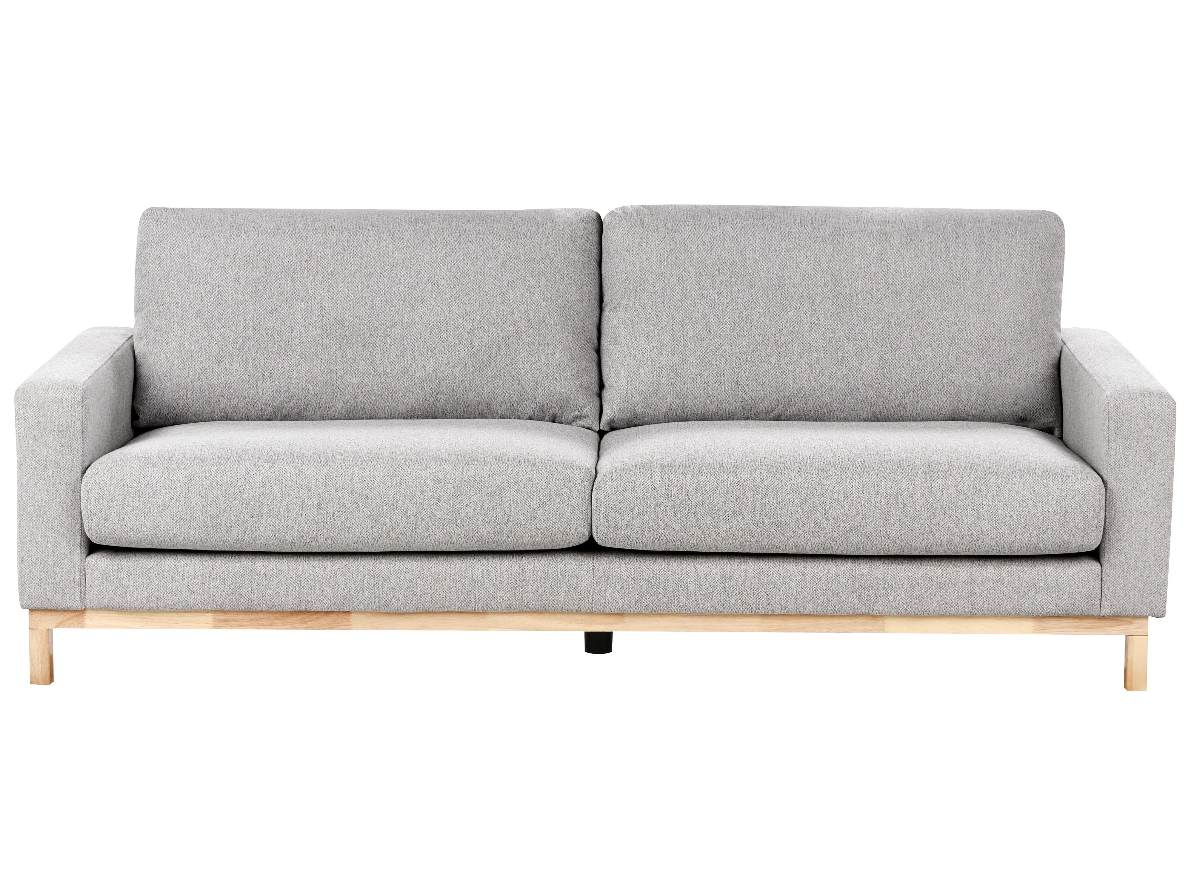 Sofa 2 Seater SIGGARD Fabric Grey