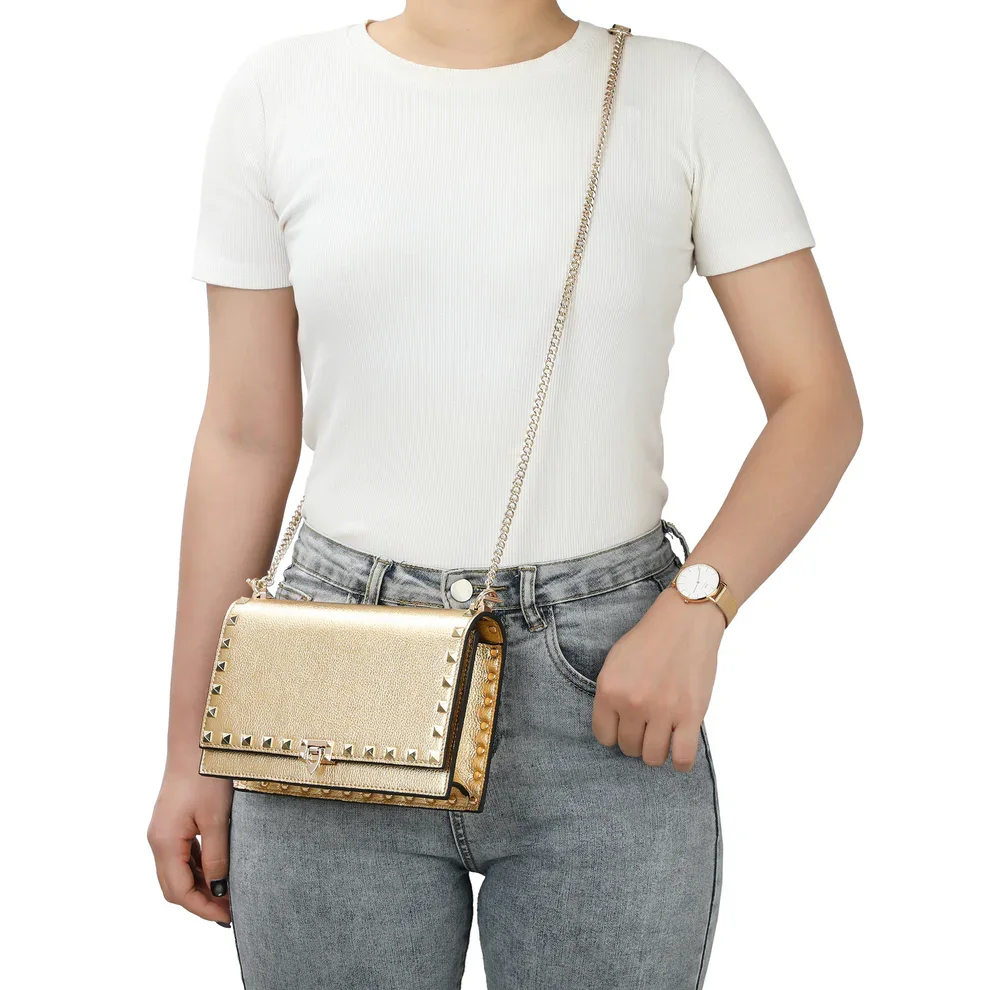 Valentino Mini Rockstud Cross-Body Bag (7A regular version)