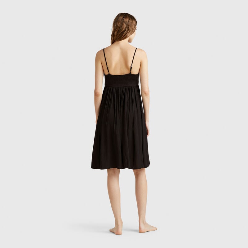 Dress in pure viscose