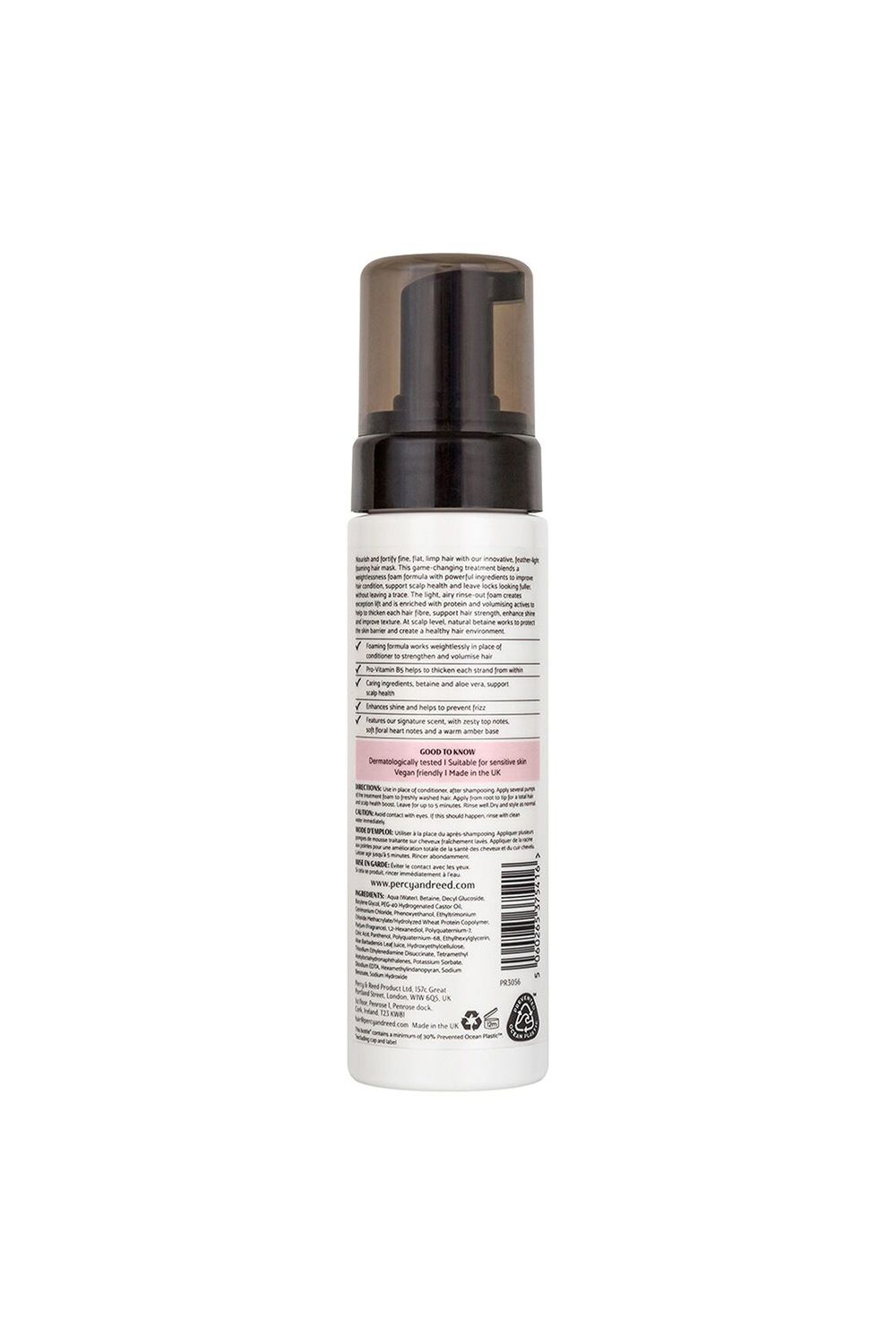 Percy and Reed Turn Up The Volume Volumising Treatment Foam 200ml