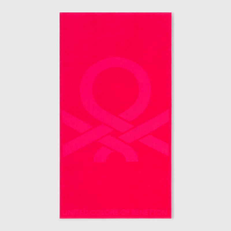Jacquard beach towel